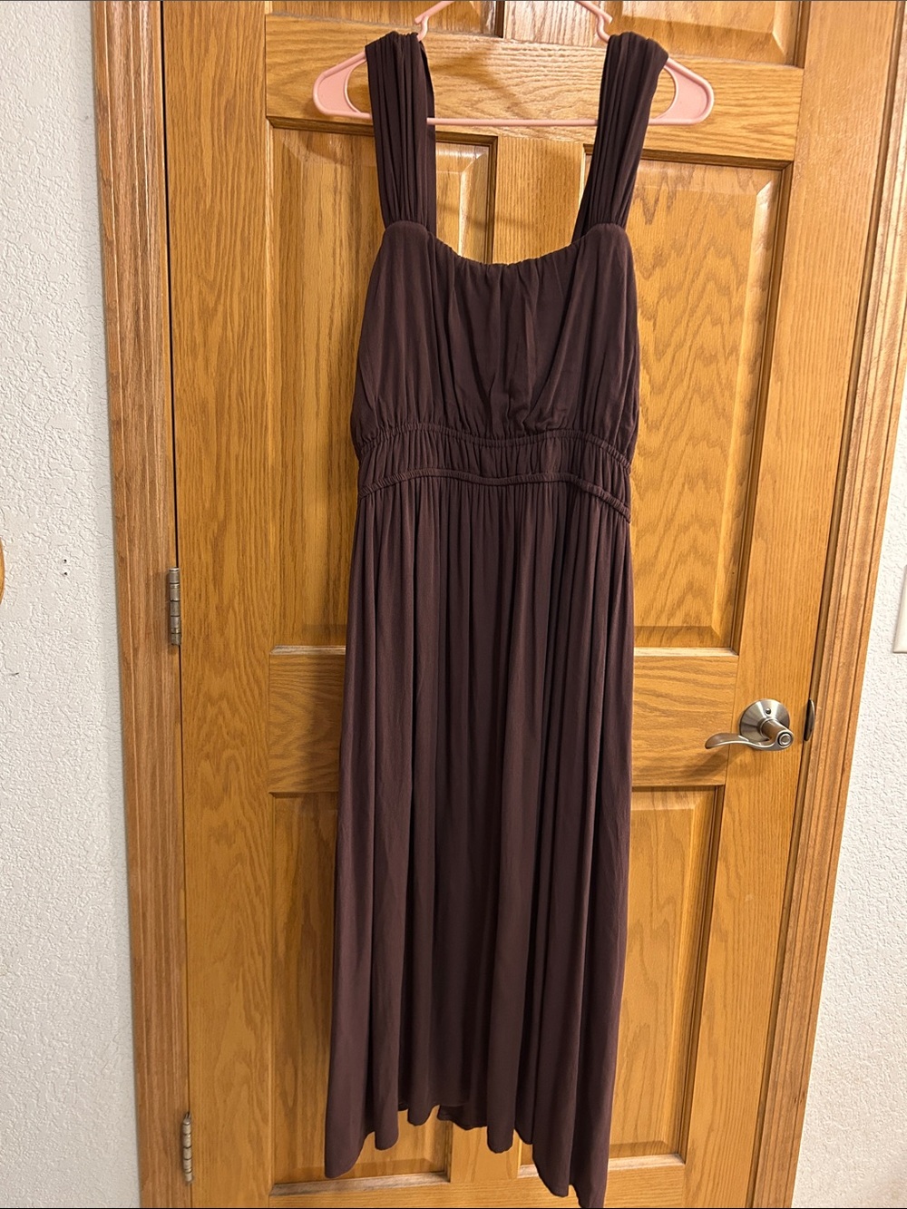 Maurices Bare Ruched Empire Waist Midi Dress NWT